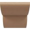 Ekena Millwork 5"W x 5"D x 5"H Wide Crestline Rough Cedar Woodgrain TimberThane Corbel, Primed Tan CORUR05X05X05CRERCPR - alternate 2